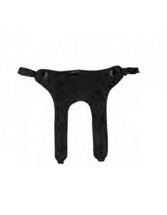 Cintura addominale con bretelle per signora