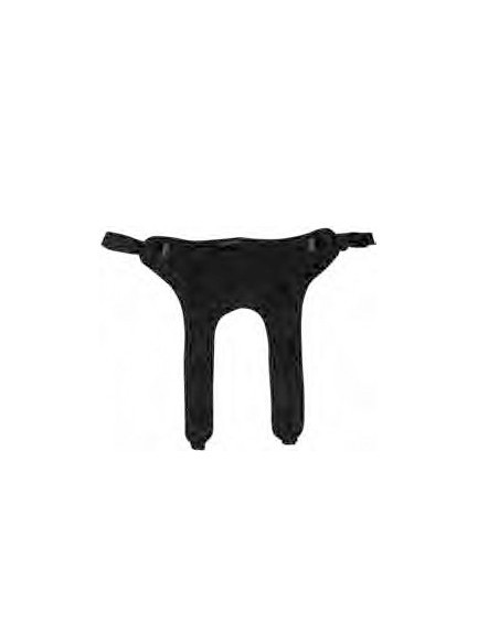 Cintura addominale con bretelle per signora