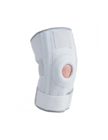 GINOCCHIERA CON STECCHE FLESSIBILI E ANELLO CON FORO ROTULEO