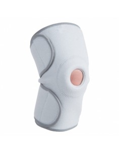 GINOCCHIERA CONTENITIVA CON ANELLO E FORO ROTULEO