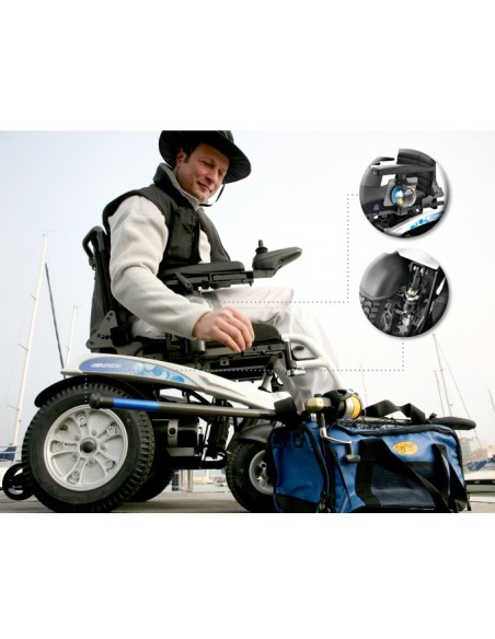 CARROZZINA ELETTRONICA BASCULANTE AIRIDE