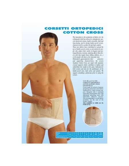 Corsetto Lombare Scudotex 610