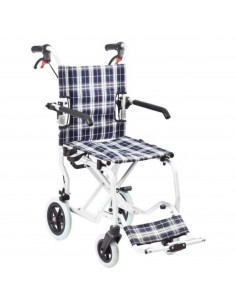 VALLETTA SEDIA DA TRASPORTO IN ALLUMINIO