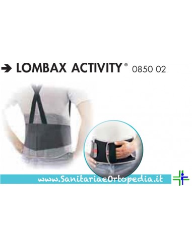 LOMBAX, ACTIVITY,Cintura, lombare, per attività, intermittente,