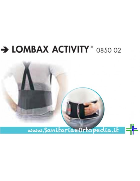 LOMBAX, ACTIVITY,Cintura, lombare, per attività, intermittente,