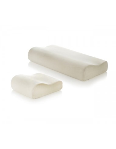 Cuscino cervicale in memory foam - sfoderabile - Dim. 60x30x11/9 cm