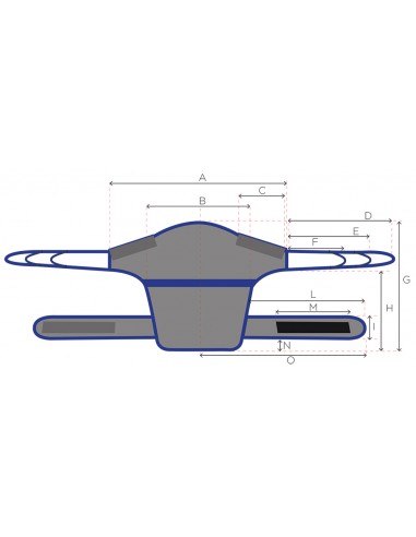 moretti dorsale imbracatura rp893