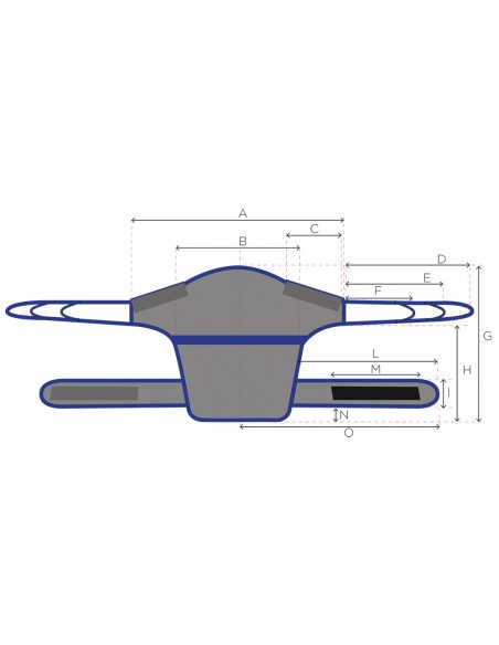 moretti dorsale imbracatura rp893