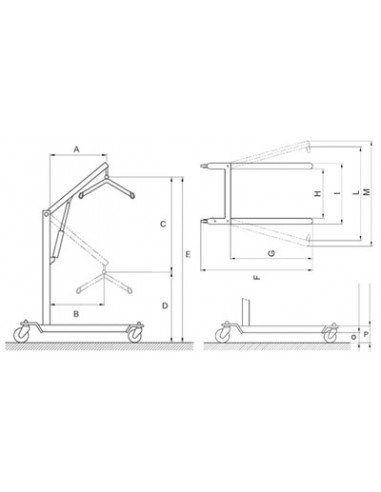 VERTICALIZZATORE SOLLEVATORE ELETTRICO METTI IN PIEDI KOMPASS UP
