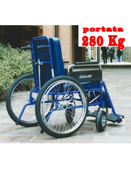 Carrozzina comoda imbottita Lysandra 280 Avant