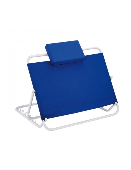 ALZA CUSCINO IN ACCIAIO CON POGGIATESTA IMBOTTITO INTERMED