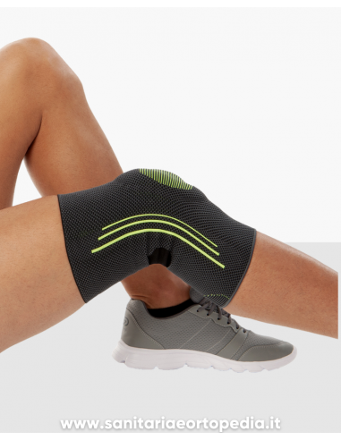 GINOCCHIERA IN TESSUTO CON STECCHE A SPIRALI