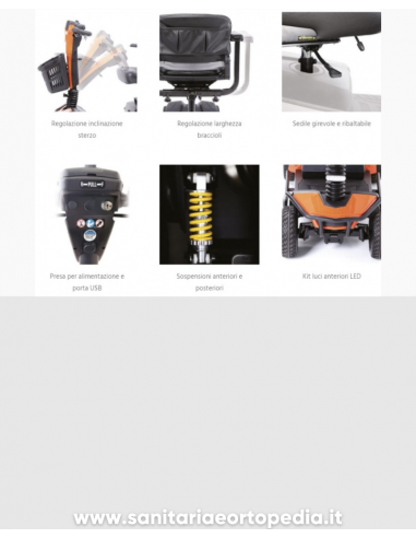 Scooter per disabili e anziani Ardea Moretti CN210