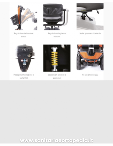 Scooter per disabili e anziani Ardea Moretti CN210