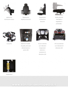 SCOOTER PER ANZIANI E DISABILI ARDEA MORETTI CN220 2