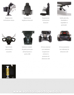 SCOOTER PER DISABILI E ANZIANI ARDEA DI MORETTI CN 230 2