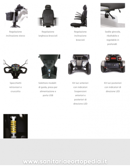 SCOOTER PER DISABILI E ANZIANI ARDEA DI MORETTI CN 230