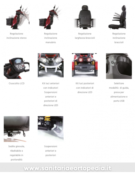 scooter disabili e anziani ardea moretti cn 250