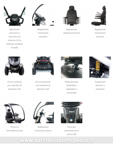 scooter anziani e disabili ardea moretti cn 260