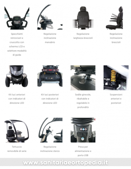 scooter anziani e disabili ardea moretti cn 260