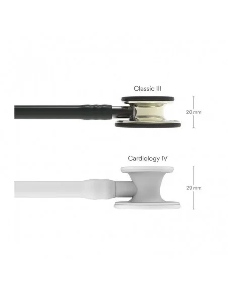 3M LITTMANN CLASSIC III STETOSCOPIO | NERO TESTINA CHAMPAGNE