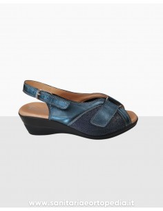sandalo donna doppia chiusura flexistep