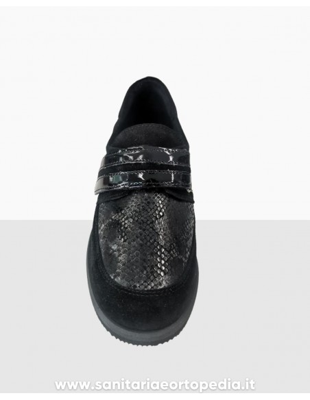 mocassino loren doppio strappo