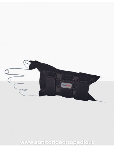 DRYPOL II | POLSIERA STECCATA con PRESA POLLICE in TESSUTO