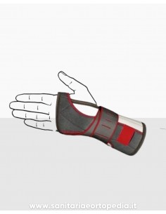 MANUTONIC | POLSIERA STECCATA MODULARE AMBIDESTRA in FIBRA DI CARBONIO