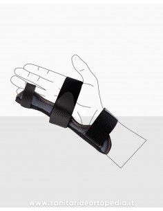RHIZOTEN III | Tutore steccato per pollice, tunnel carpale, 4° – 5° dito/ metacarpo 2