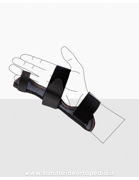 RHIZOTEN III | Tutore steccato per pollice, tunnel carpale, 4° – 5° dito/ metacarpo
