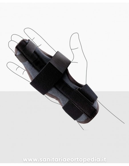 RHIZOTEN III | Tutore steccato per pollice, tunnel carpale, 4° – 5° dito/ metacarpo