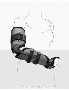 E-MOTION | Tutore di gomito con regolazione della flesso-estensione