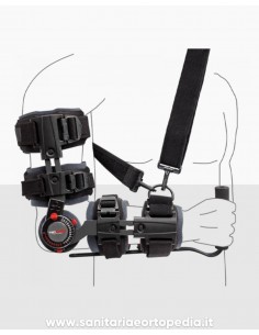 E-MOTION II | Tutore di gomito telescopico con regolazione della flesso-estensione