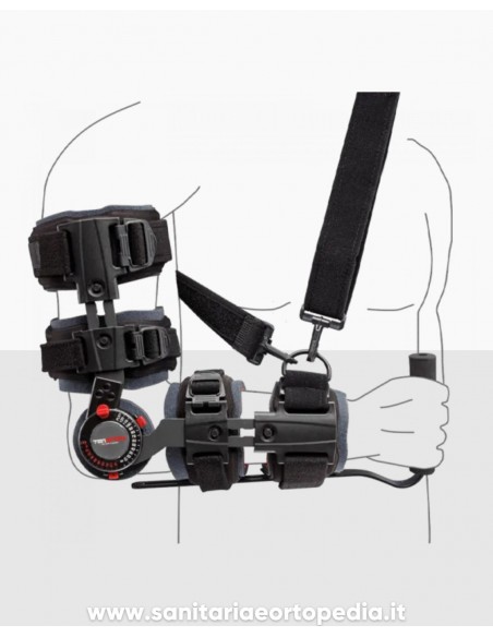 E-MOTION II | Tutore di gomito telescopico con regolazione della flesso-estensione