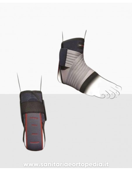 STIGE | CAVIGLIERA ELASTICA IN FIBRA DI CARBONIO