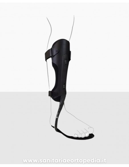 MATRIX | A.F.O. al carbonio per piede ciondolante con componente tibiale regolabile