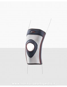 GENUTONIC | Ginocchiera semplice tubolare con stabilizzatore rotuleo (corta)