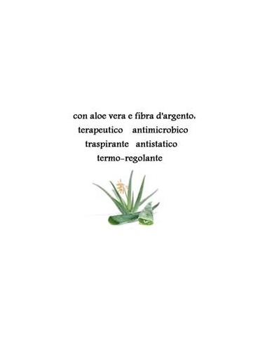 BENDAGGIO PER EPICONDILITE CON ALOE VERA E FIBRA D’ARGENTO