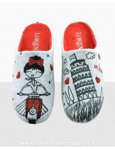 CIABATTA DA DONNA W9079 di LOREN