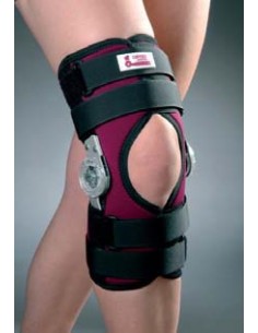 XE04B GINOCCHIERA CON OROLOGIO ARTICOLARE IN SPUGNA, COTONE E NYLON