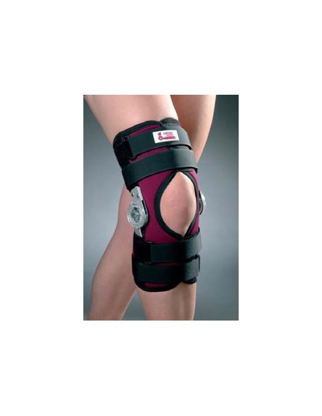 XE04B GINOCCHIERA CON OROLOGIO ARTICOLARE IN SPUGNA, COTONE E NYLON