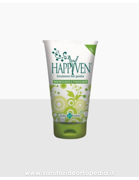 HAPPYVEN EMULSIONE GEL RINFRESCANTE E TONIFICANTE | Sanitaria e Ortopedia