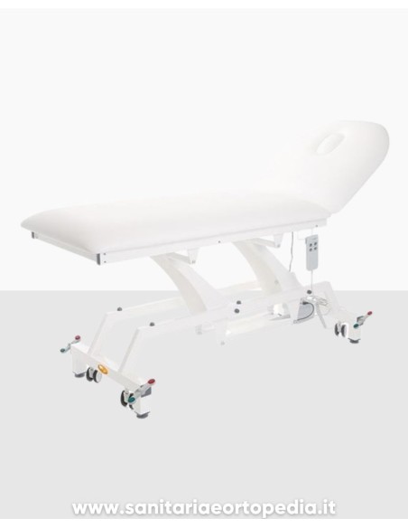 LETTINO PER VISITA MEDICA ELETTRICO 68cm con RUOTE | Sanitaria e Ortopedia