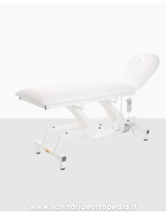 LETTINO PER VISITA MEDICA ELETTRICO 68cm con SCHIENALE A GAS