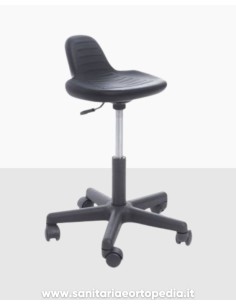 SGABELLO GIREVOLE con SCHIENALE MI478 | Sanitaria e Ortopedia