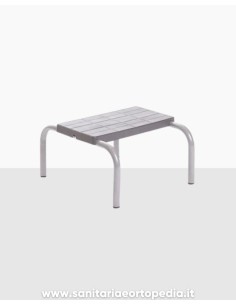 PREDELLINO A UN GRADINO in ACCIAIO MI481 | Sanitaria e Ortopedia