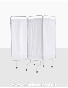 PARAVENTO 3 ANTE ACCIAIO MO412 | Sanitaria e Ortopedia