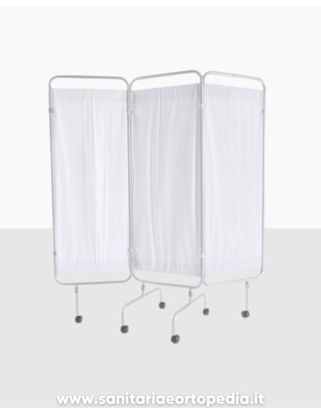 PARAVENTO 3 ANTE ACCIAIO MO412 | Sanitaria e Ortopedia