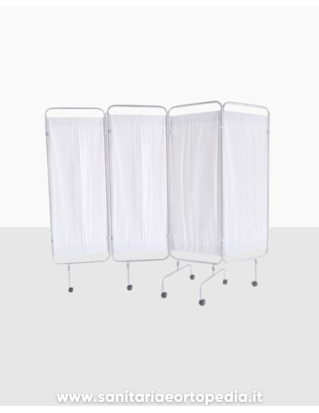 PARAVENTO 4 ANTE ACCIAIO MO414 | Sanitaria e Ortopedia